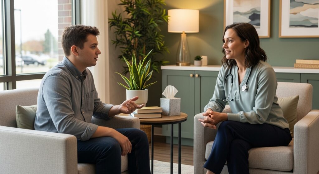 Trauma-informed care for body symptoms linked to emotional stress