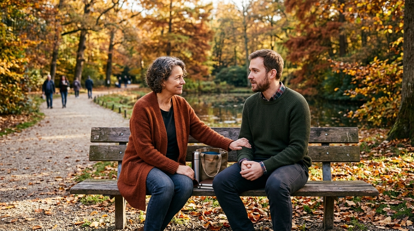 safe connection and emotional support after trauma