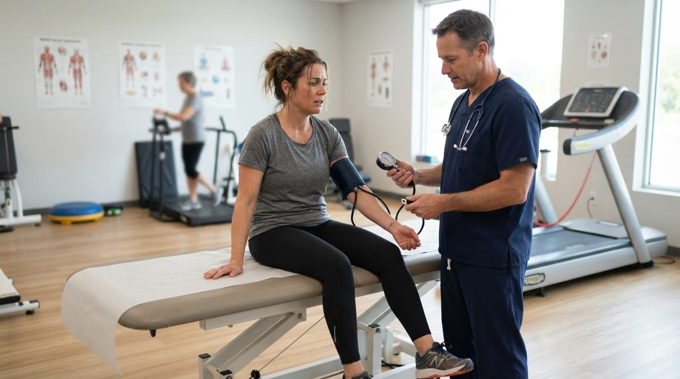 Heart rate and symptoms checked for post-concussion exercise intolerance